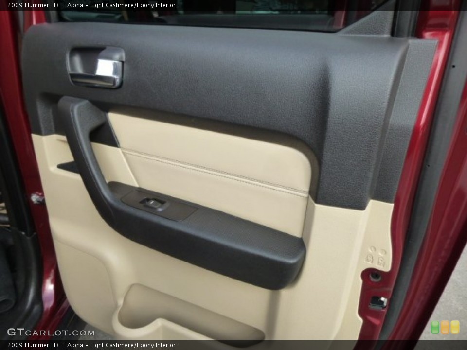Light Cashmere/Ebony Interior Door Panel for the 2009 Hummer H3 T Alpha #78733109