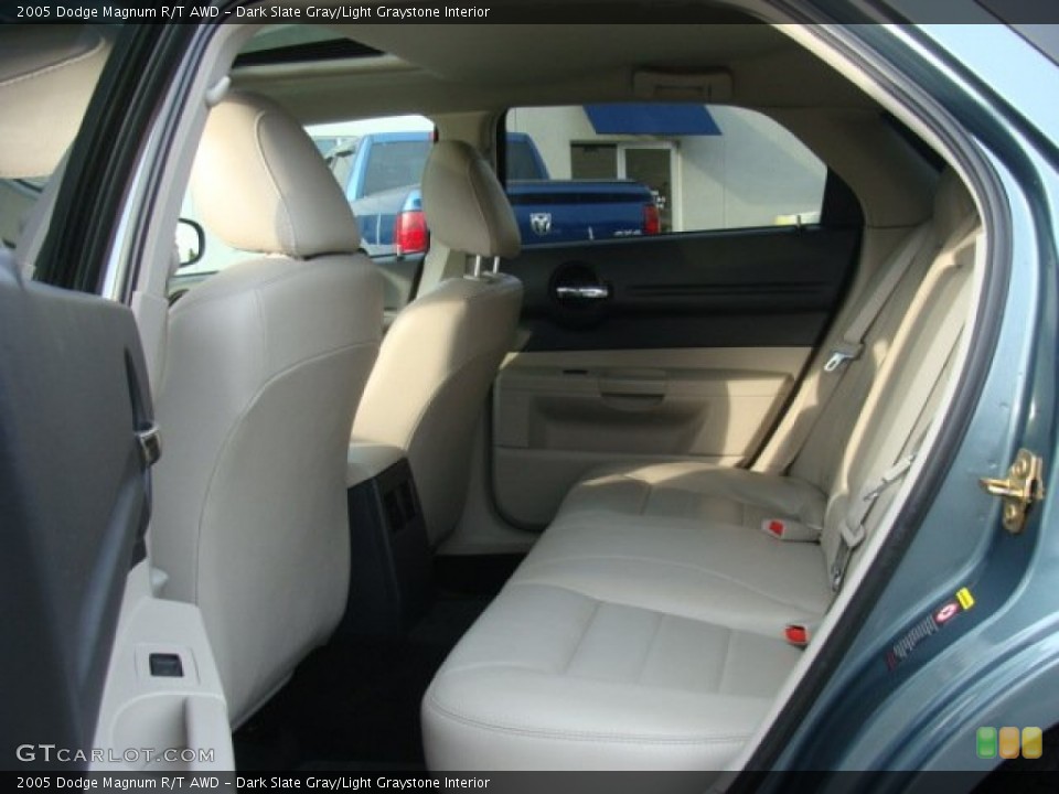 Dark Slate Gray/Light Graystone Interior Rear Seat for the 2005 Dodge Magnum R/T AWD #78733496