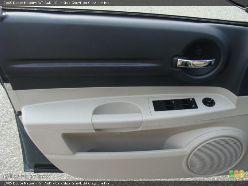 Dark Slate Gray/Light Graystone Interior Door Panel for the 2005 Dodge Magnum R/T AWD #78733514