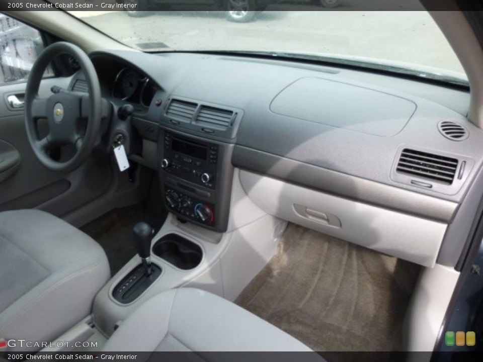 Gray Interior Dashboard for the 2005 Chevrolet Cobalt Sedan #78733910