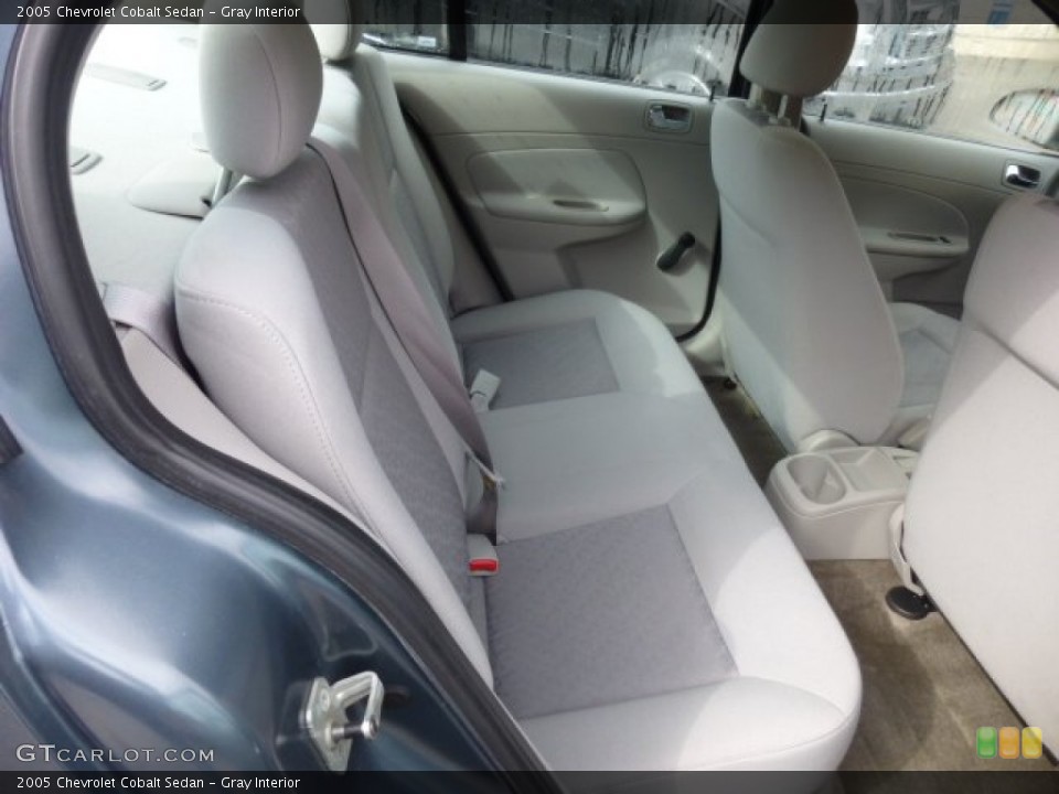 Gray Interior Rear Seat for the 2005 Chevrolet Cobalt Sedan #78733934