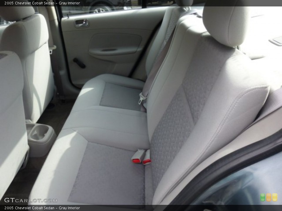 Gray Interior Rear Seat for the 2005 Chevrolet Cobalt Sedan #78733979