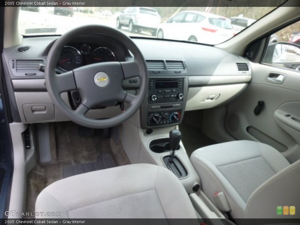 Gray Interior Prime Interior for the 2005 Chevrolet Cobalt Sedan #78733991