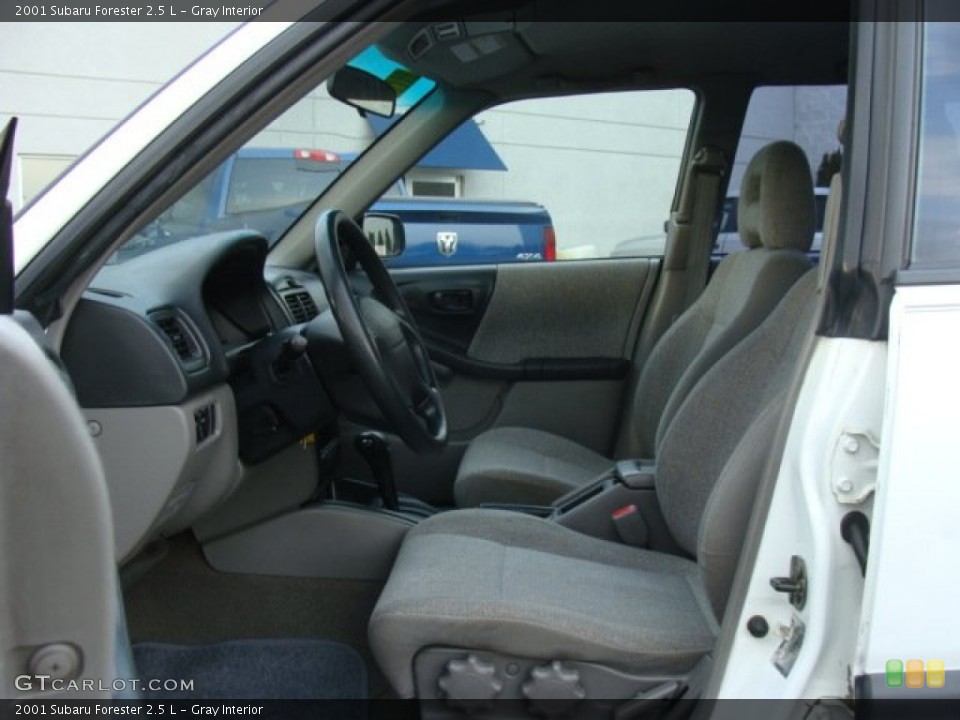 Gray 2001 Subaru Forester Interiors