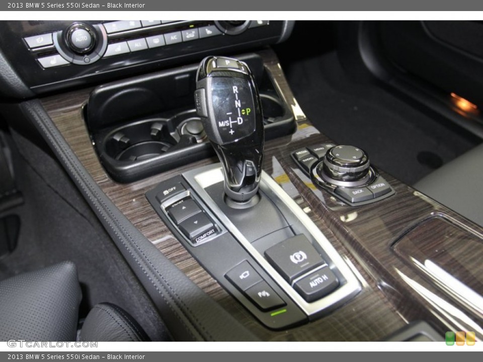 Black Interior Transmission for the 2013 BMW 5 Series 550i Sedan #78735314