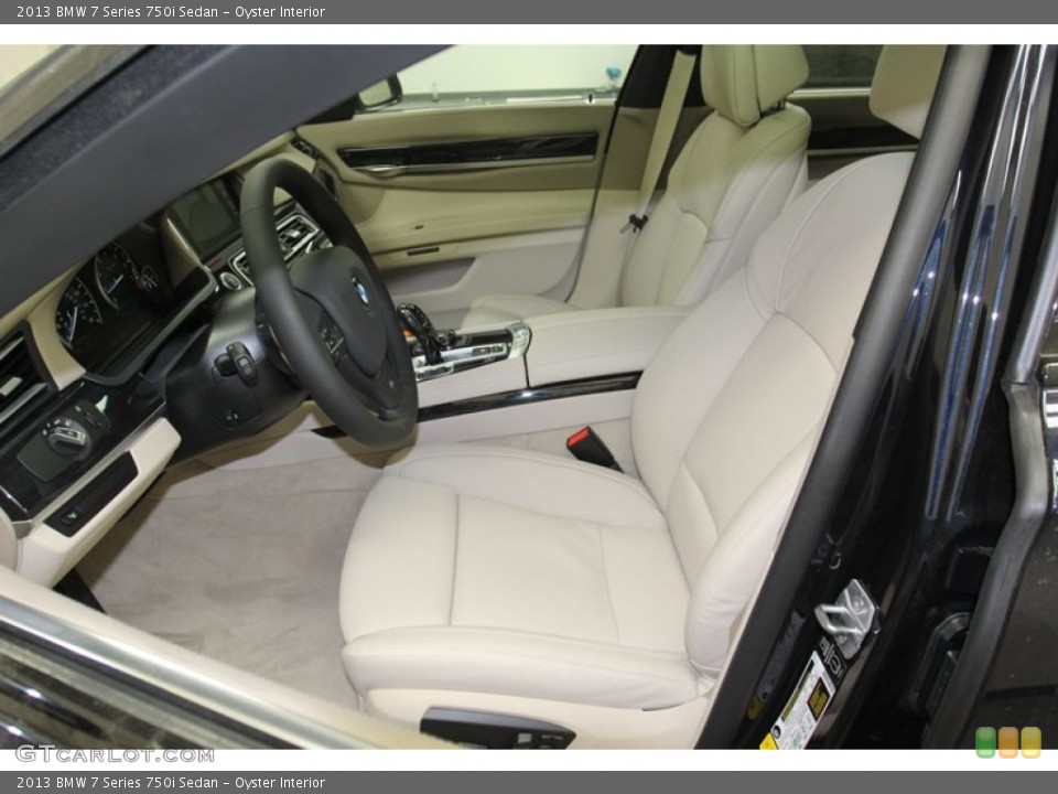 Oyster Interior Photo for the 2013 BMW 7 Series 750i Sedan #78735682