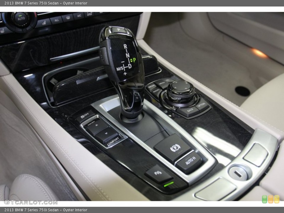 Oyster Interior Transmission for the 2013 BMW 7 Series 750i Sedan #78736028