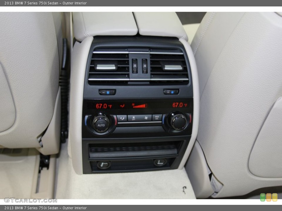 Oyster Interior Controls for the 2013 BMW 7 Series 750i Sedan #78736231