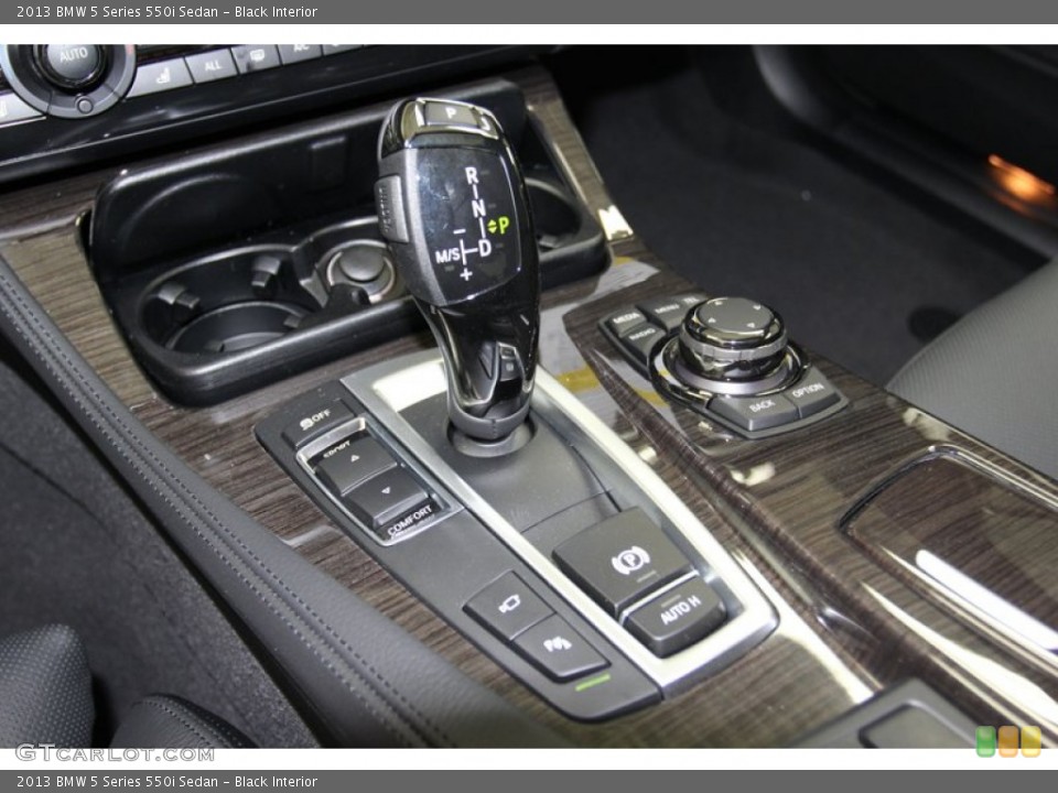 Black Interior Transmission for the 2013 BMW 5 Series 550i Sedan #78737432
