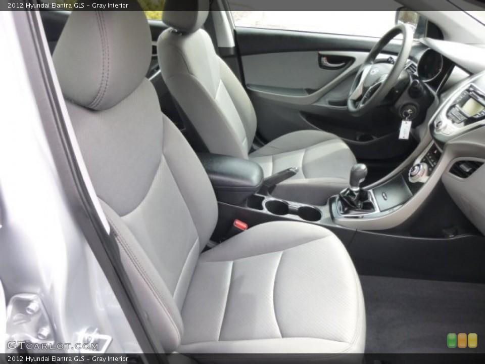 Gray Interior Photo for the 2012 Hyundai Elantra GLS #78737683