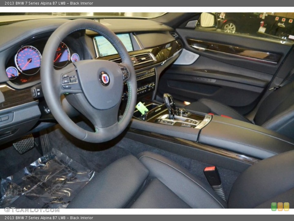 Black Interior Prime Interior for the 2013 BMW 7 Series Alpina B7 LWB #78739091