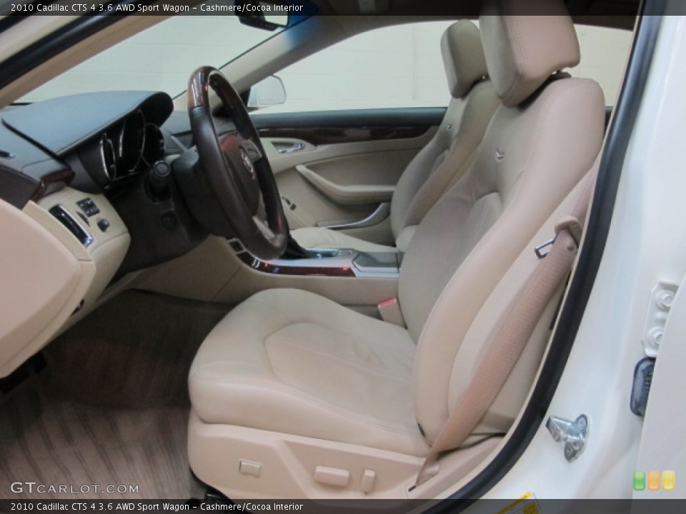 Cashmere/Cocoa Interior Photo for the 2010 Cadillac CTS 4 3.6 AWD Sport Wagon #78739283