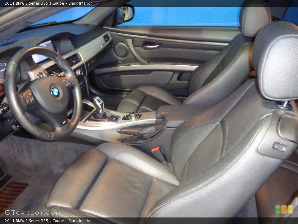 Black Interior Photo for the 2011 BMW 3 Series 335is Coupe #78740228
