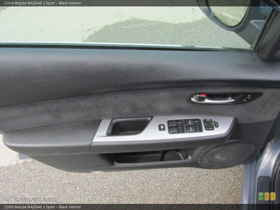 Black Interior Door Panel for the 2009 Mazda MAZDA6 s Sport #78741200