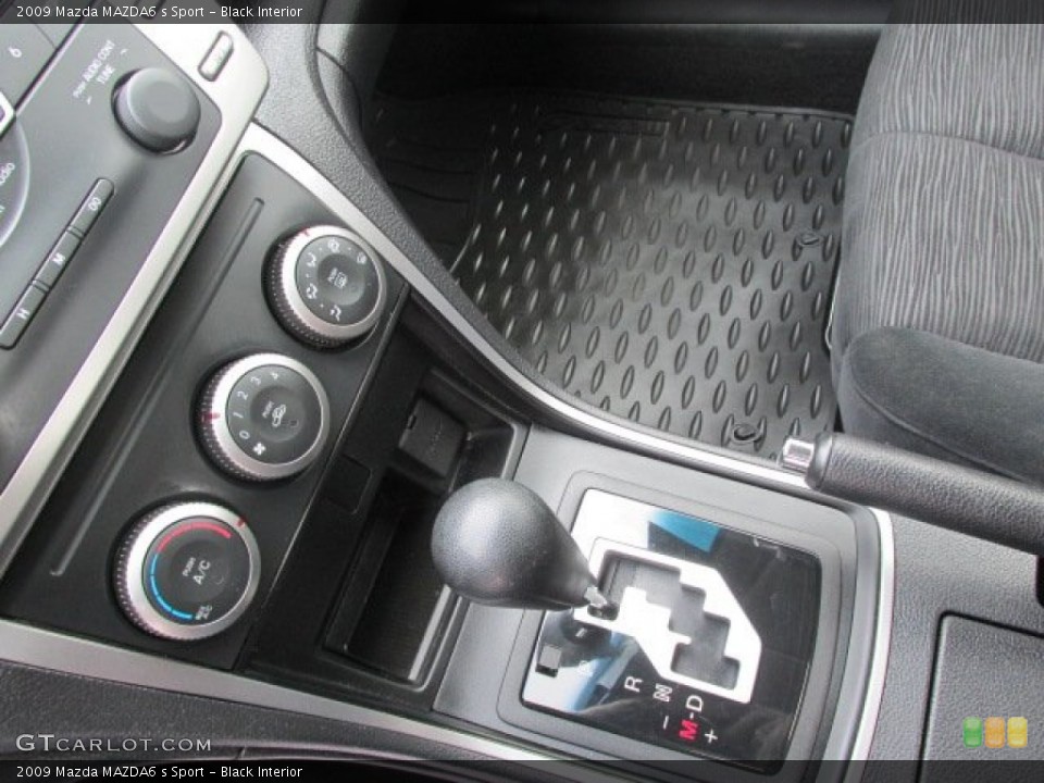 Black Interior Transmission for the 2009 Mazda MAZDA6 s Sport #78741239