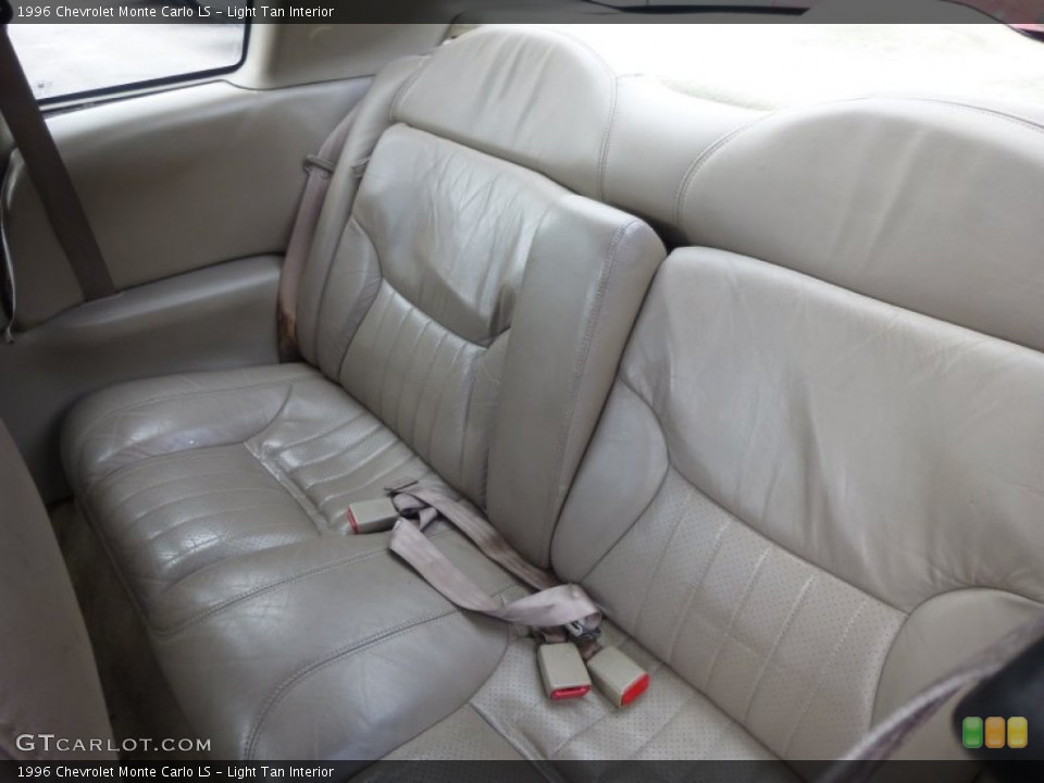 Light Tan Interior Rear Seat for the 1996 Chevrolet Monte Carlo LS #78745151