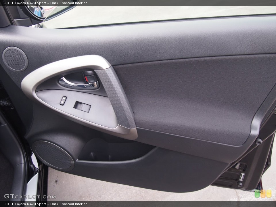 Dark Charcoal Interior Door Panel for the 2011 Toyota RAV4 Sport #78745155