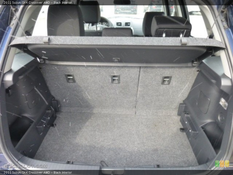 Black Interior Trunk for the 2011 Suzuki SX4 Crossover AWD #78745220