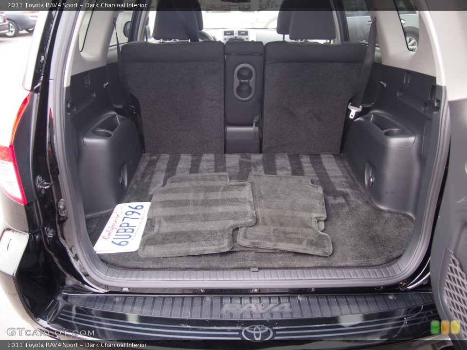Dark Charcoal Interior Trunk for the 2011 Toyota RAV4 Sport #78745280
