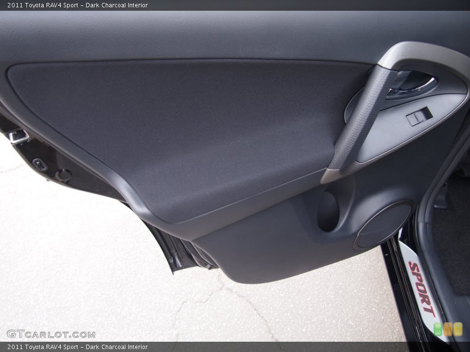 Dark Charcoal Interior Door Panel for the 2011 Toyota RAV4 Sport #78745361