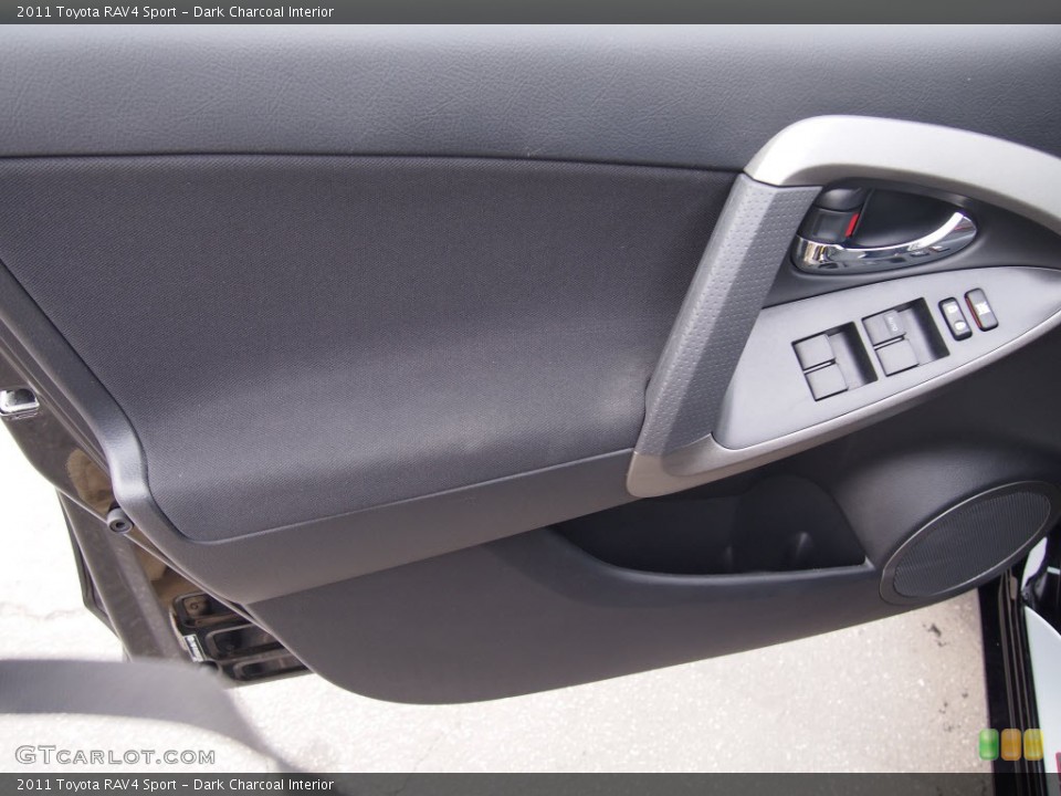 Dark Charcoal Interior Door Panel for the 2011 Toyota RAV4 Sport #78745439
