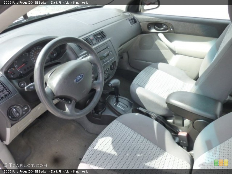 Dark Flint/Light Flint Interior Prime Interior for the 2006 Ford Focus ZX4 SE Sedan #78745967