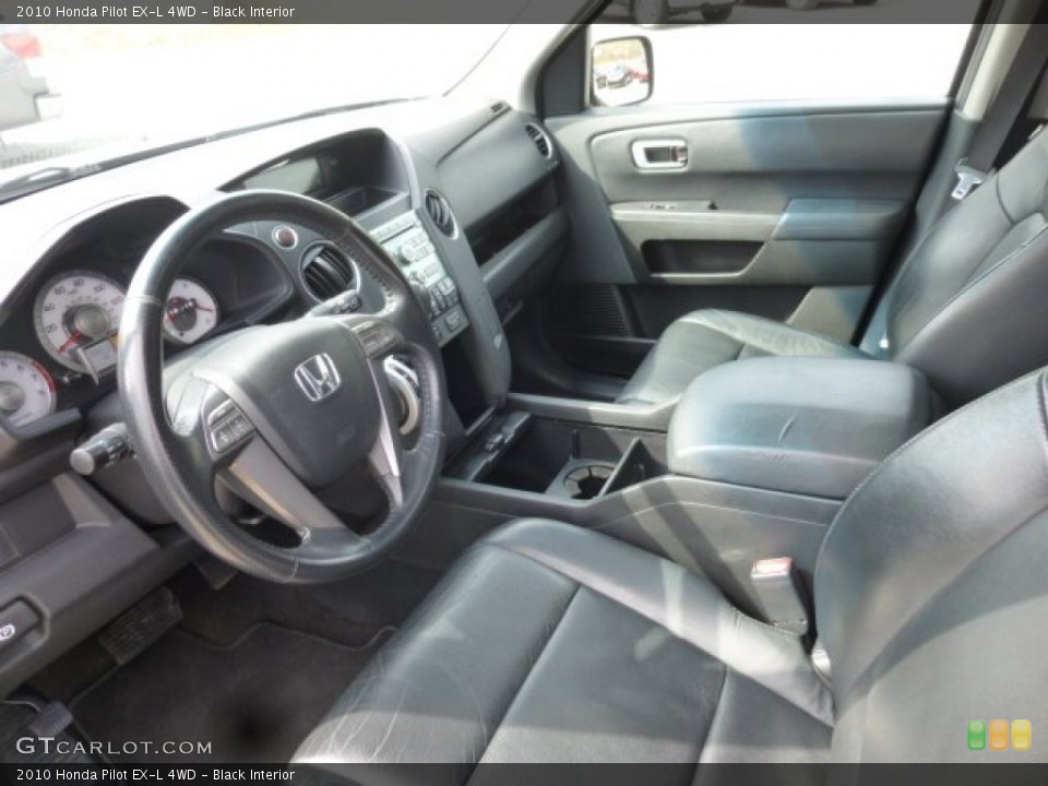 Black Interior Photo for the 2010 Honda Pilot EX-L 4WD #78746969