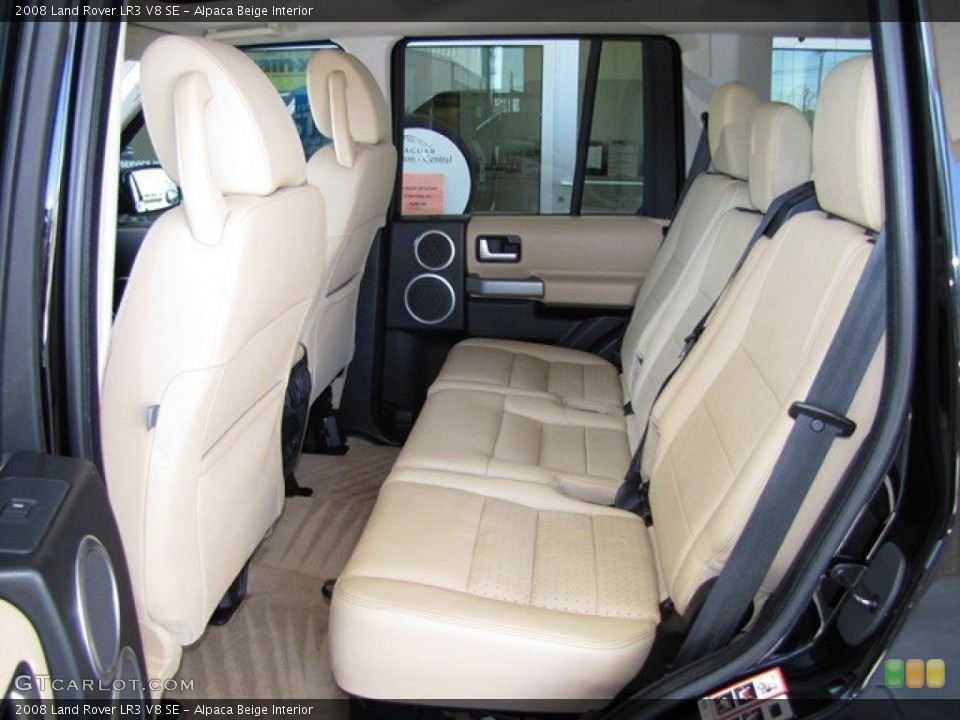 Alpaca Beige Interior Rear Seat for the 2008 Land Rover LR3 V8 SE #78748562