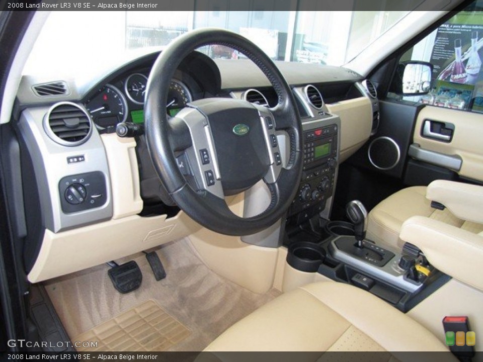 Alpaca Beige Interior Prime Interior for the 2008 Land Rover LR3 V8 SE #78748681