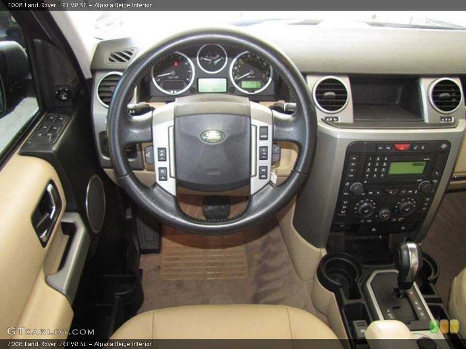 Alpaca Beige Interior Dashboard for the 2008 Land Rover LR3 V8 SE #78748703