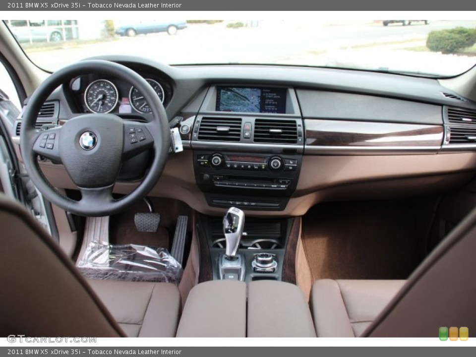 Tobacco Nevada Leather Interior Dashboard for the 2011 BMW X5 xDrive 35i #78748780