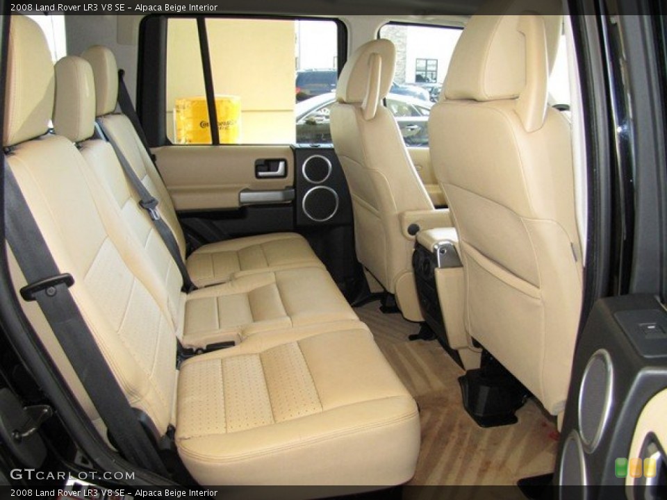 Alpaca Beige Interior Rear Seat for the 2008 Land Rover LR3 V8 SE #78748862