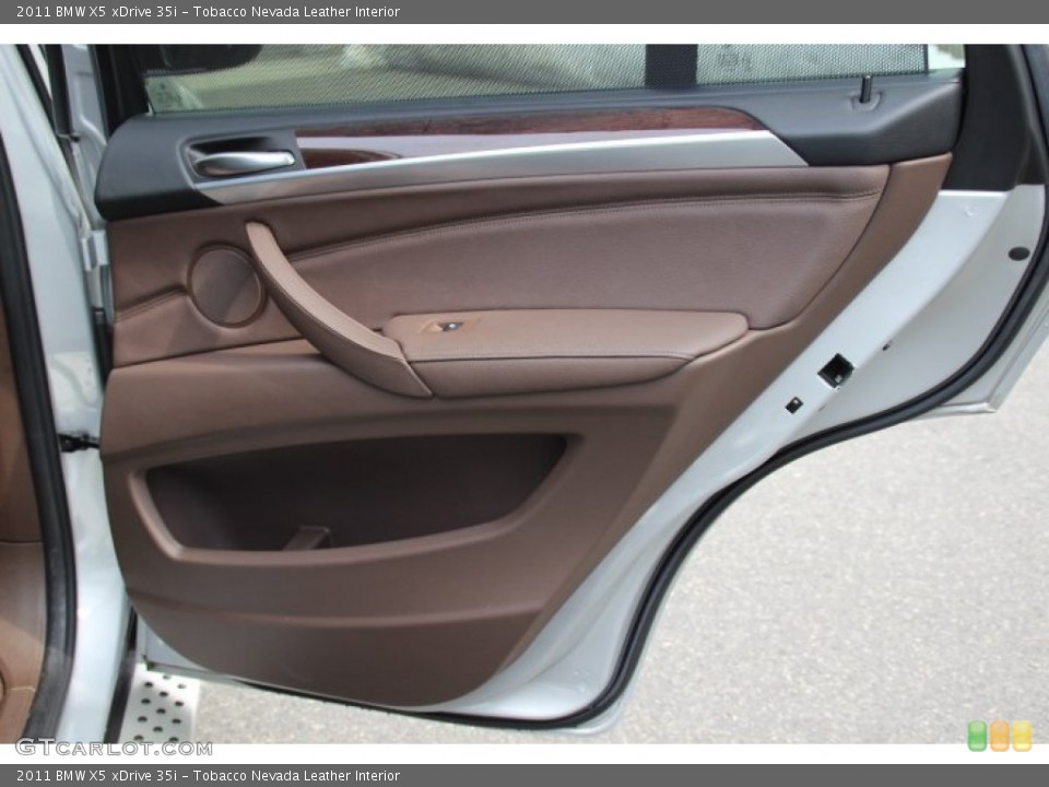 Tobacco Nevada Leather Interior Door Panel for the 2011 BMW X5 xDrive 35i #78748922