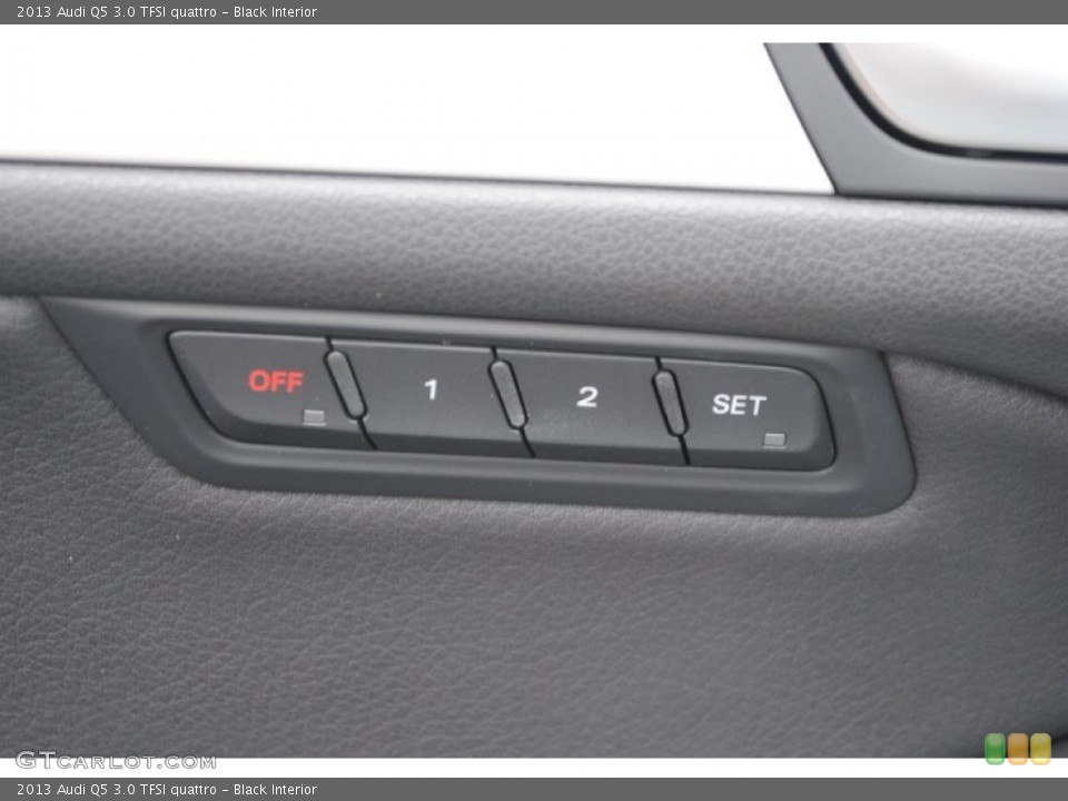 Black Interior Controls for the 2013 Audi Q5 3.0 TFSI quattro #78748934