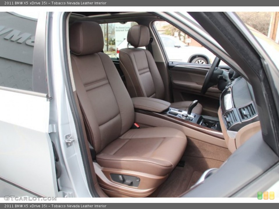 Tobacco Nevada Leather Interior Photo for the 2011 BMW X5 xDrive 35i #78749006