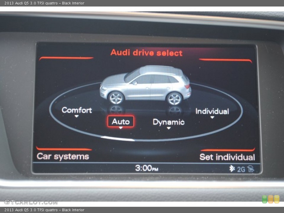 Black Interior Controls for the 2013 Audi Q5 3.0 TFSI quattro #78749173