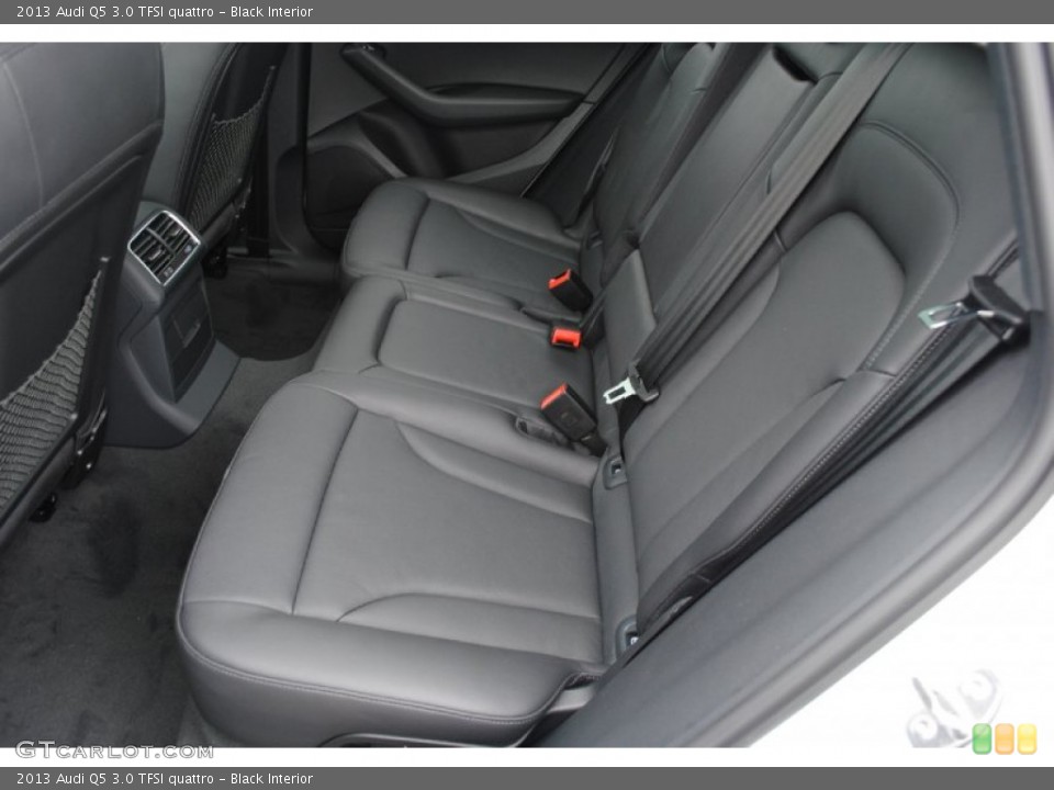 Black Interior Rear Seat for the 2013 Audi Q5 3.0 TFSI quattro #78749300