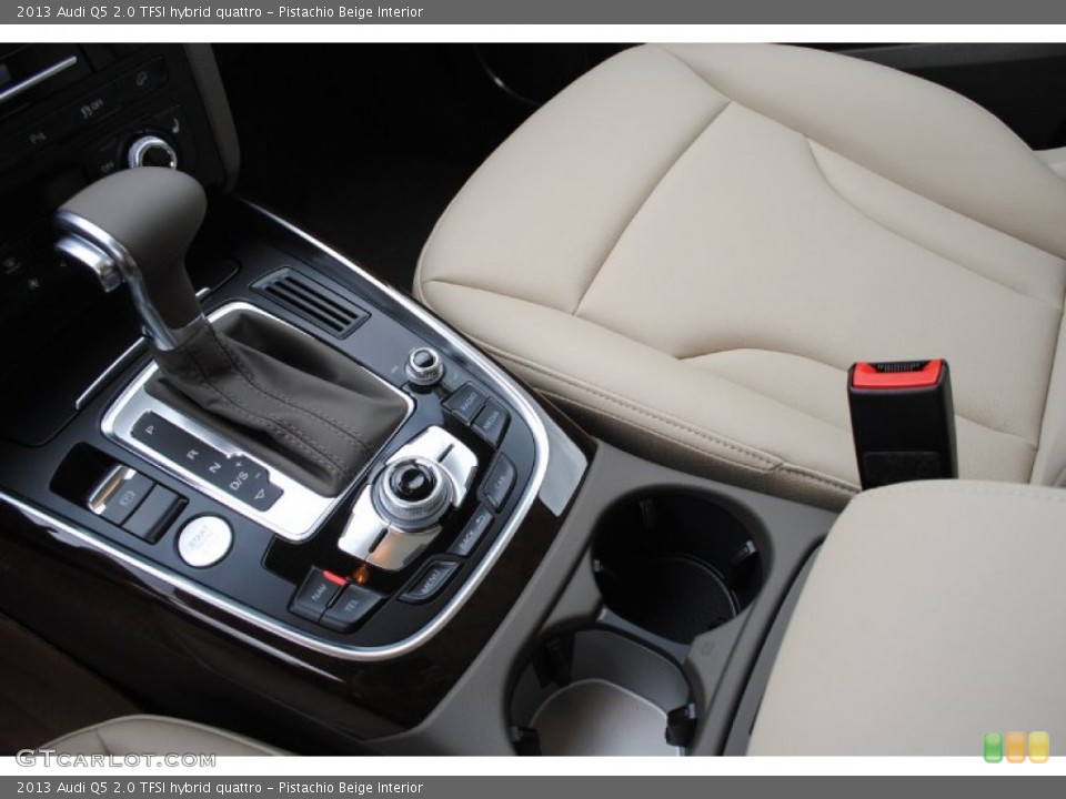 Pistachio Beige Interior Transmission for the 2013 Audi Q5 2.0 TFSI hybrid quattro #78749651