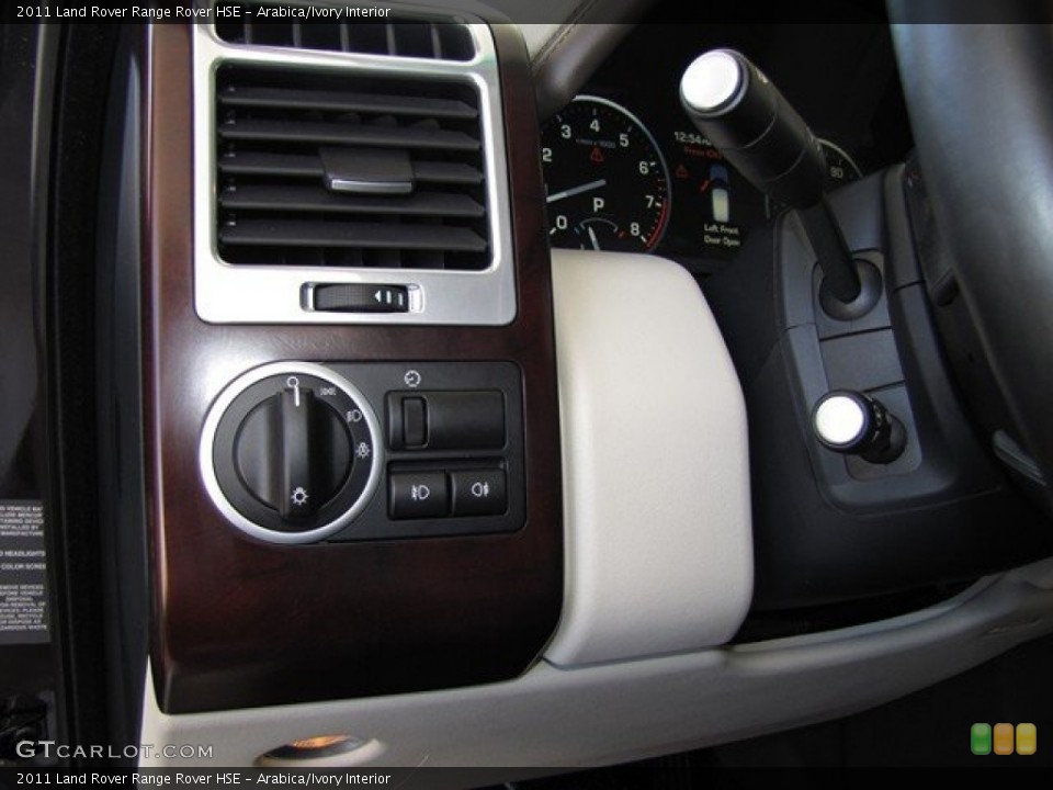 Arabica/Ivory Interior Controls for the 2011 Land Rover Range Rover HSE #78749900