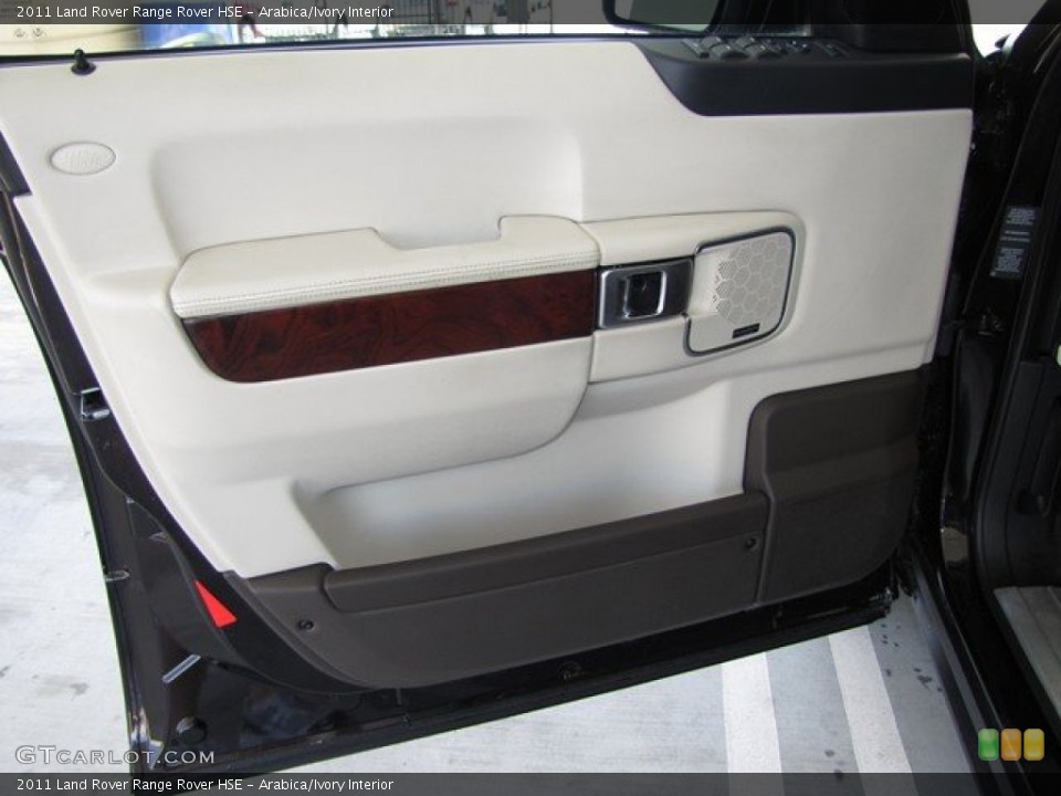 Arabica/Ivory Interior Door Panel for the 2011 Land Rover Range Rover HSE #78749998