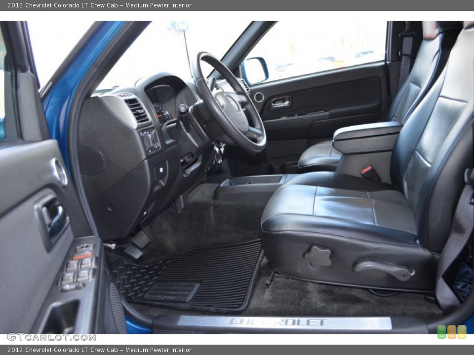 Medium Pewter Interior Photo for the 2012 Chevrolet Colorado LT Crew Cab #78751298