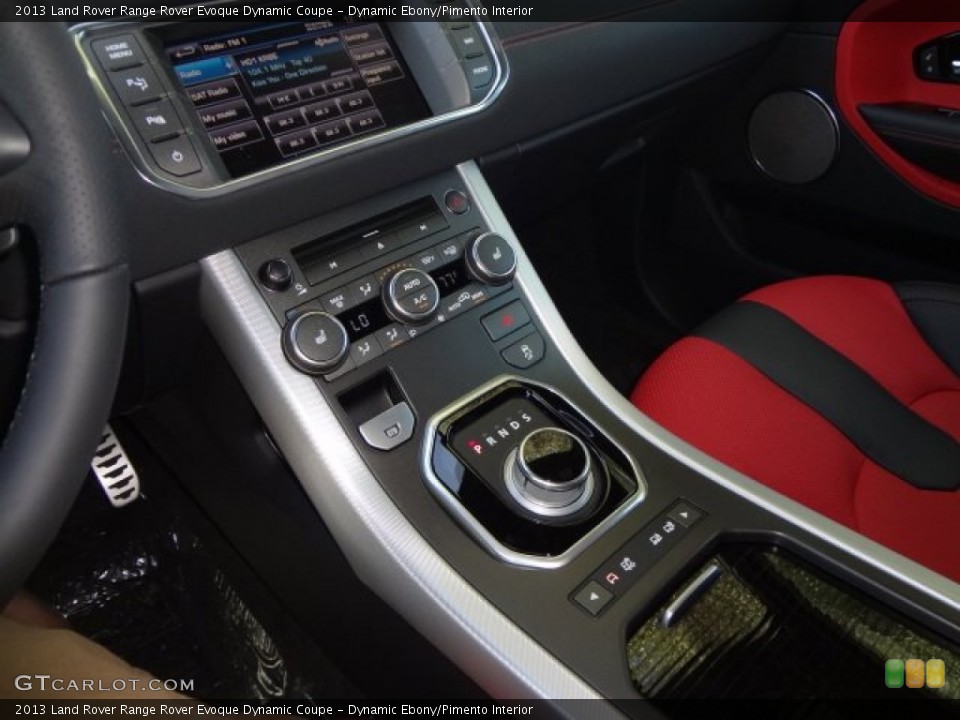 Dynamic Ebony/Pimento Interior Transmission for the 2013 Land Rover Range Rover Evoque Dynamic Coupe #78751598