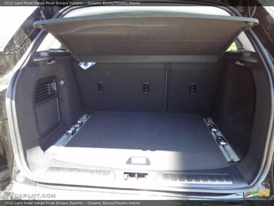 Dynamic Ebony/Pimento Interior Trunk for the 2013 Land Rover Range Rover Evoque Dynamic #78751919