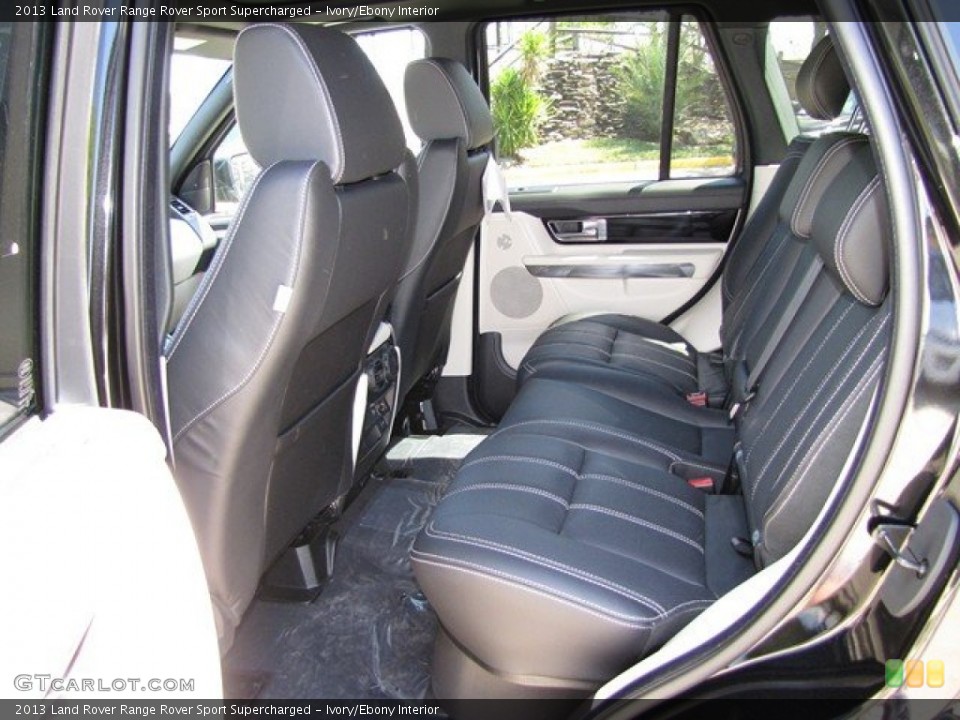 Ivory/Ebony Interior Rear Seat for the 2013 Land Rover Range Rover Sport Supercharged #78752333