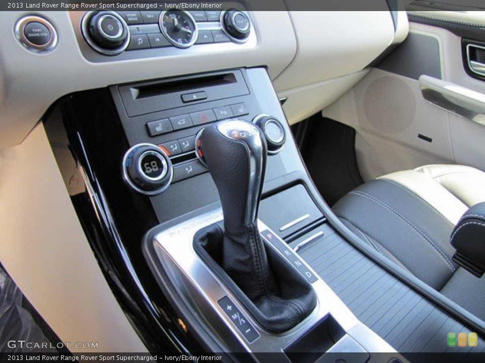 Ivory/Ebony Interior Transmission for the 2013 Land Rover Range Rover Sport Supercharged #78752574