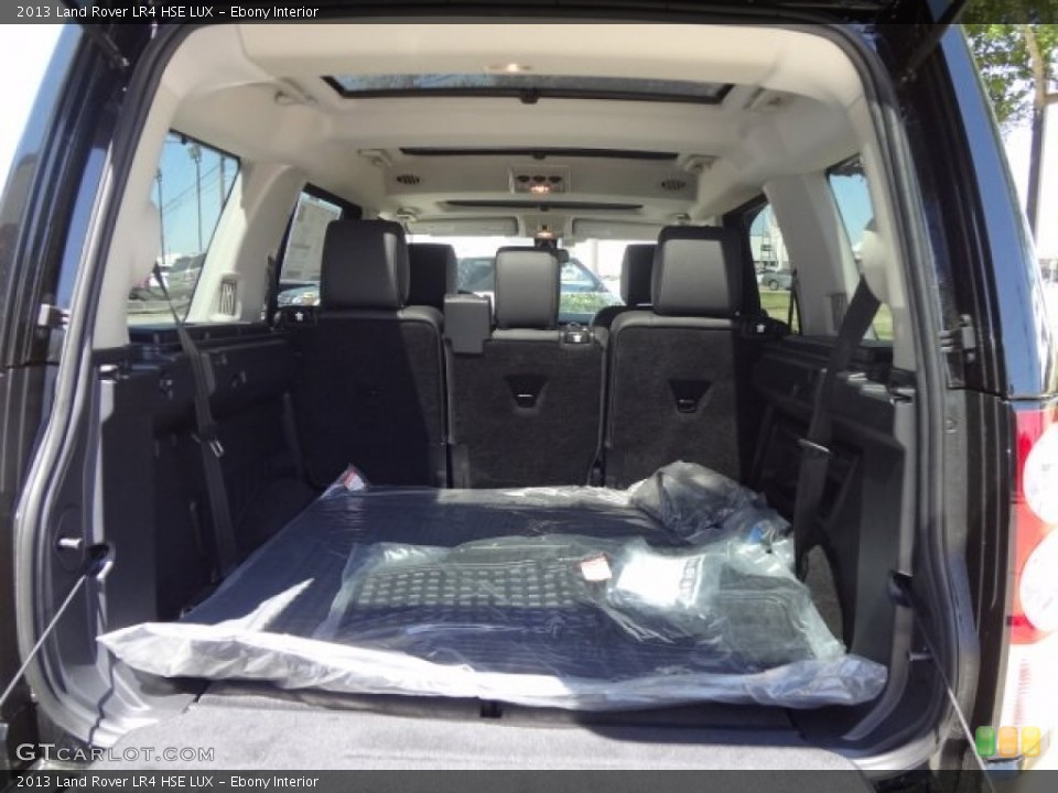 Ebony Interior Trunk for the 2013 Land Rover LR4 HSE LUX #78752814