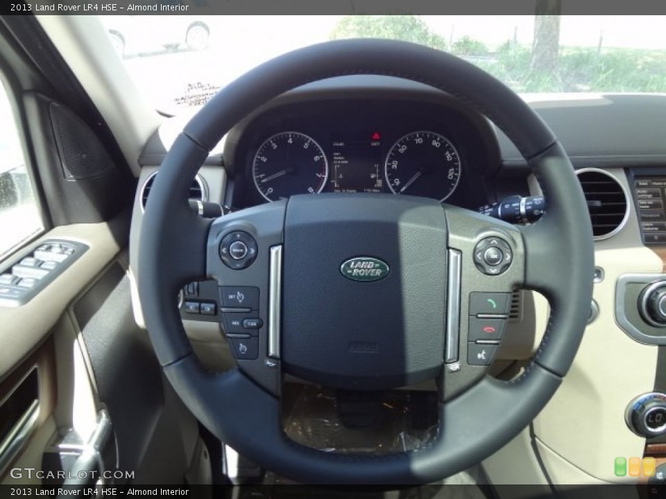 Almond Interior Steering Wheel for the 2013 Land Rover LR4 HSE #78753185