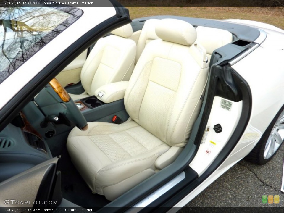 Caramel Interior Front Seat for the 2007 Jaguar XK XK8 Convertible #78754661