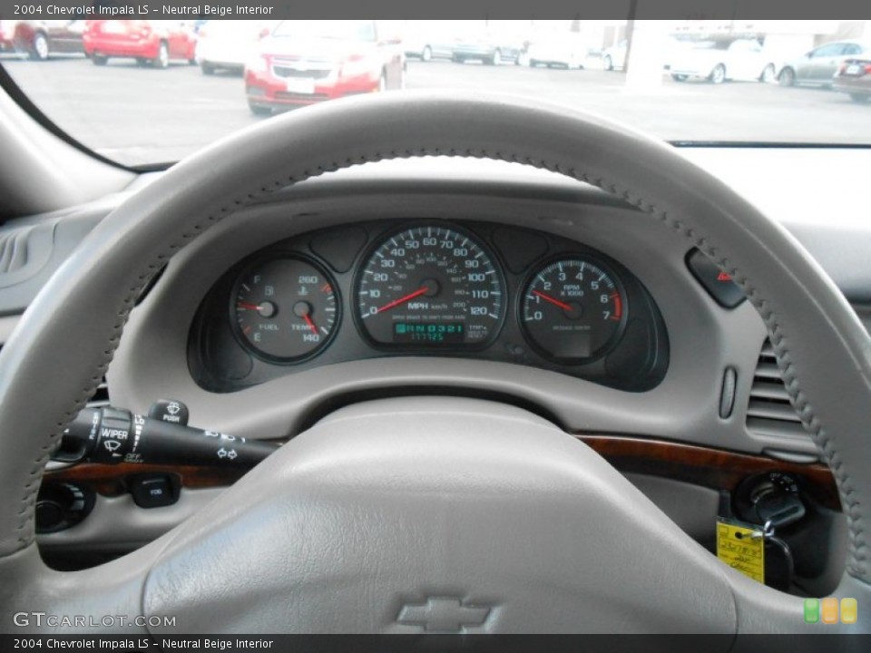 Neutral Beige Interior Gauges for the 2004 Chevrolet Impala LS #78755126