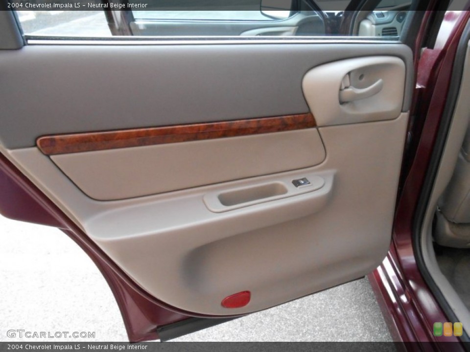Neutral Beige Interior Door Panel for the 2004 Chevrolet Impala LS #78755222